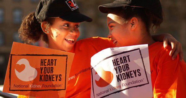 Young kids at the National Kidney Foundation